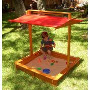 Пісочниця дерев’яна  з кришкою