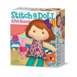 Набор для творчества 4M Шитье Кукла и кролик
