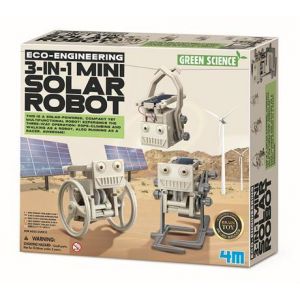 Набор для творчества 4M Робот на солнечной батарее 3-в-1