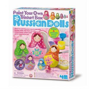 Набор для творчества 4M Шкатулки-матрешки