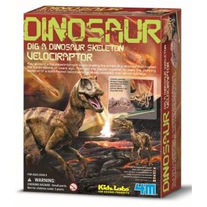 Набор для творчества 4M Скелет велоцираптора