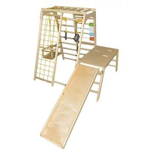 Детский спортивный комплекс Космолет с тумбой