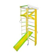 Спортивний куточок Канарка з турничком-рукоходом і гіркою