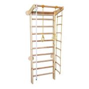 Спортивний куточок з сосни з мотузковим набором