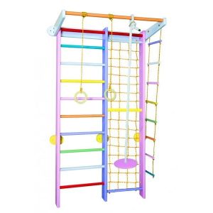 Спортивний куточок Піратик з сосни рожевий