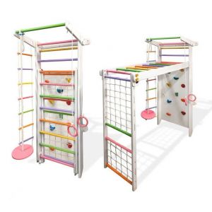 Спортивний куточок Трансформер Ласка зі скелелазкою