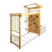 Спортивний куточок Трансформер з сосни зі скелелазкою