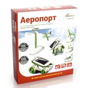 Розвиваючий набір на сонячних батареях 6в1 Аеропорт