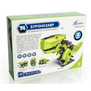 Розвиваючий набір на сонячних батареях 4в1 Буронозавр