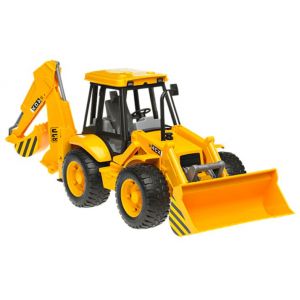 Дорожній навантажувач з екскаватором JCB 4CX М1:16