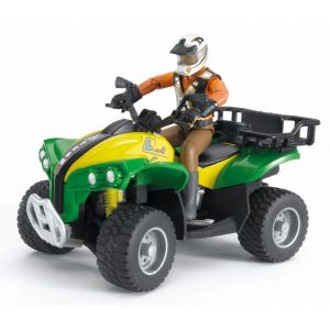 Квадроцикл и фигурка водителя