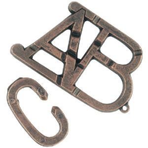 Литая головоломка ABC Алфавит