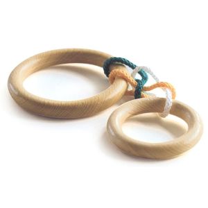 Дерев'яна головоломка міні Double O