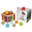 Дерев'яна розвиваюча іграшка Сортер квадратний