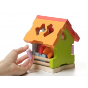 Дерев'яна розвиваюча іграшка Сортер будинок