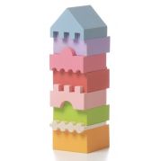 Деревянный конструктор Cubika Пирамидка небесная башня
