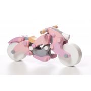 Деревянный конструктор Cubika Мотоцикл чоппер