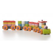 Деревянный конструктор Cubika Поезд