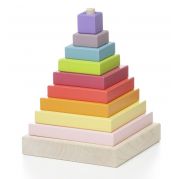 Игрушка Cubika Пирамидка разноцветная