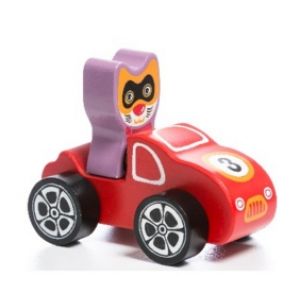 Деревянный автомобиль-сортер