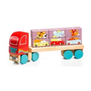 Тягач с кубиками