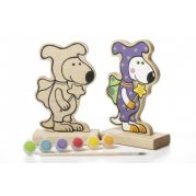 Гра-розмальовка Песик Чарівник