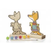 Гра-розмальовка Лисичка