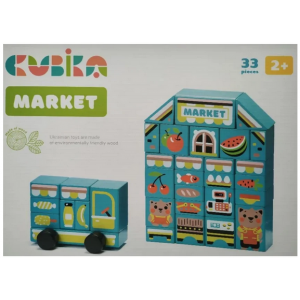 Деревянный конструктор Market LDK2
