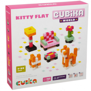 Деревянный конструктор Дом кошки