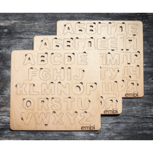 Абетка дерев'яна