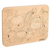 Деревянный пазл Овощи