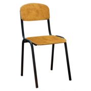 Стілець напівм'який ISO, шкірзамінник