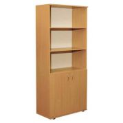 Шафа книжкова з антресоллю