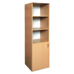 Пенал 1-дверний напівзакритий на 5 відділень з полицями