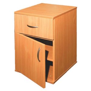 Тумбочка с дверцей и ящиком