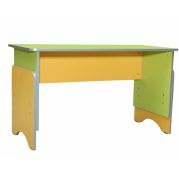 Стіл дитячий 2-місний без полиці, регульований по висоті