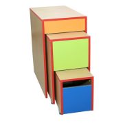 Сходи розсувні до ліжка дитячого 3-х ярусного