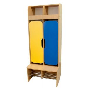 Шкаф детский 2-местный с фигурной дверью