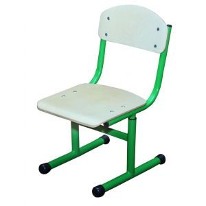 Стілець Т-подібний на круглій трубі №2-4