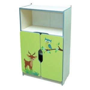 Стінка дитяча напівзакрита Звірята №3