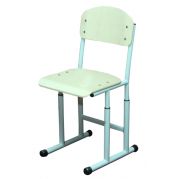 Стілець полозковий на круглій трубі №4-6