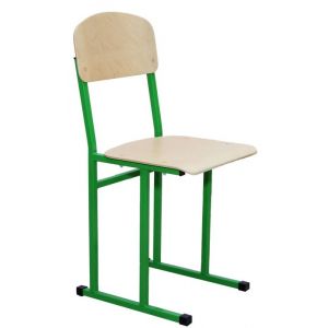 Стілець полозковий на квадратній трубі № 6