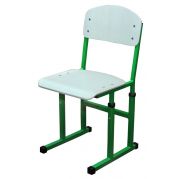 Стілець полозковий на квадратній трубі №4-6