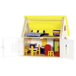 Кукольный домик с мебелью