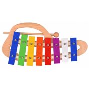 Музичний інструмент Ксилофон Веселка з ручкою