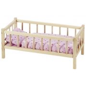 Ліжечко для ляльок з боковинками