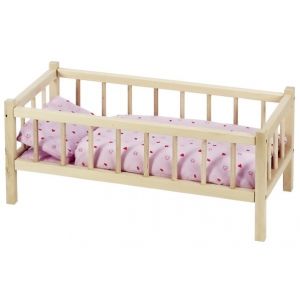 Ліжечко для ляльок з боковинками