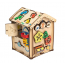 Бизидомик Всезнайка с LED подсветкой 24х24х30