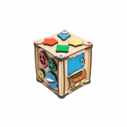 Бизикубик Развитие с LED подсветкой 17х17х18