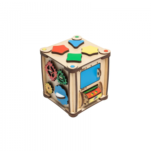 Бизикубик Развитие с LED подсветкой 17х17х18